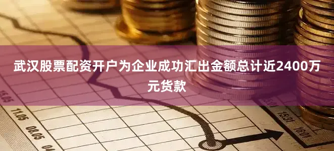 武汉股票配资开户为企业成功汇出金额总计近2400万元货款