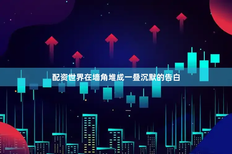 配资世界在墙角堆成一叠沉默的告白